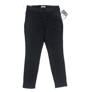 NWT Nine West Womens 14 Black Pull On Jegging Skinny Jean Legging Stretch